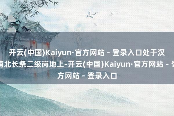 开云(中国)Kaiyun·官方网站 - 登录入口处于汉江东岸