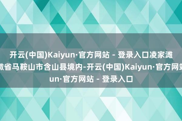 开云(中国)Kaiyun·官方网站 - 登录入口凌家滩名胜位